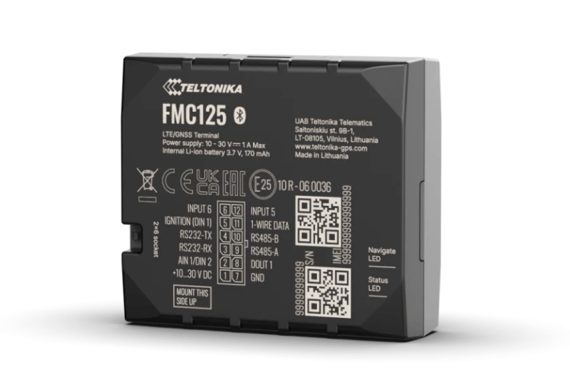 Rastreador Teltonika FMC125